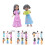 Magic Whimsical House Dolls Ανθεκτικές φιγούρες Pvc Ιδανικές για Παι 3