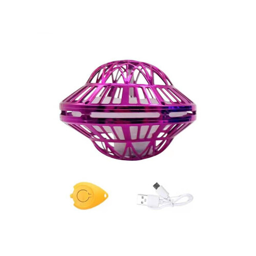 Mini Dron OVNI de Juguete, Operado a Mano, con Inducción Infrarroja, Aeronave Interactiva Anticolisión, Bola Voladora, Regalo de Navidad para Niños, RTF