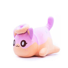 (Ciambella) Peluche di peluche a forma di gatto Aphmau da 9,84 pollici, per bambine.