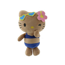 (Estilo E) Traje de baño de Hello Kitty, juguete de peluche, almohada, adorno decorativo para habitación, regalo