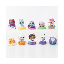 Adorables miniaturas de PVC de la serie de casas de muñecas Gabi para una divertida experiencia de juego de simulación.