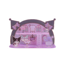 (Kuromi) Sanrio Kuromi My Melody Cinnamoroll Pompompurin akryylitalolelusarja 2 kerrosta