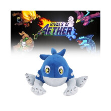 Rivals 2 Orcane Peluche Blu per Bambini Bambola da Sonno Gioco Periferico Cartone Animato Regalo