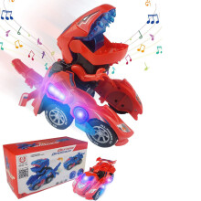 Dinosaurukset muuttavat auton sähköisiä dinosaurusleluja valoilla ja äänillä