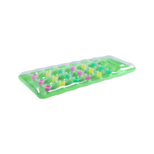 Colchoneta de playa inflable de PVC de 18 hoyos para adultos, color verde