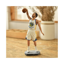 (Bianco) Palla da basket Stephen Curry Giocattolo Fashion Star Model Figure Regalo di laurea di Natale
