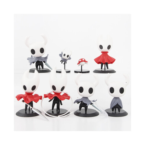 Imán De Nevera Figura Hollow Anime – Set De 7 Cm De PVC, Adorno De Escritorio De Dibujos Animados, Coleccionable Para Fans De Videojuegos, Regalo Original