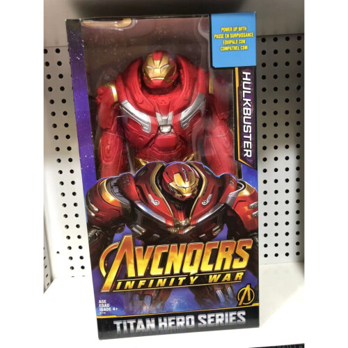 Avengers Infinity War Hulkbuster Mobile Doll Handmade Model Red Style Collection 2