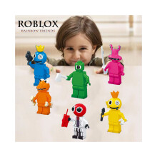 Roblox Rainbow Friends - Action figure giocattolo da costruire, regalo di Natale per bambini