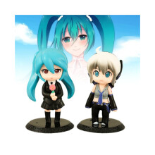 Hatsune Miku -teemaanimaatio 6 kpl hahmolelu nukke lasten syntymäpäivälahja