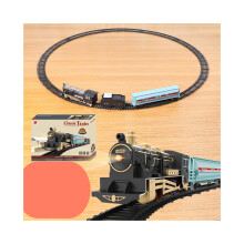 (Vaaleansininen auto) Thomas The Tank Engine Friends Electric Rail Train Klassinen palapeliautolelu