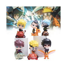Naruto Anime 6kpl Hahmot Uzumaki Sasuke Kakashi Shikamaru Gaara Namikaze Lelu