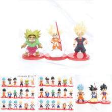 Dragon Ball Figuurit Lapsuuden Goku Super Saiyan Pvc Malli Lelut Autonäyttö