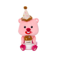 (StyleA) Beaver Little Loopy pehmolelu Korean Cross Dressing Söpö nukke tyttö lahjafestivaali