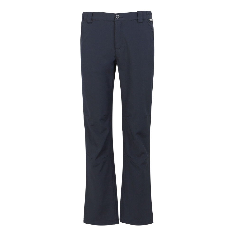 (42 UK, Navy) Regatta Mens Fenton Softshell Trousers