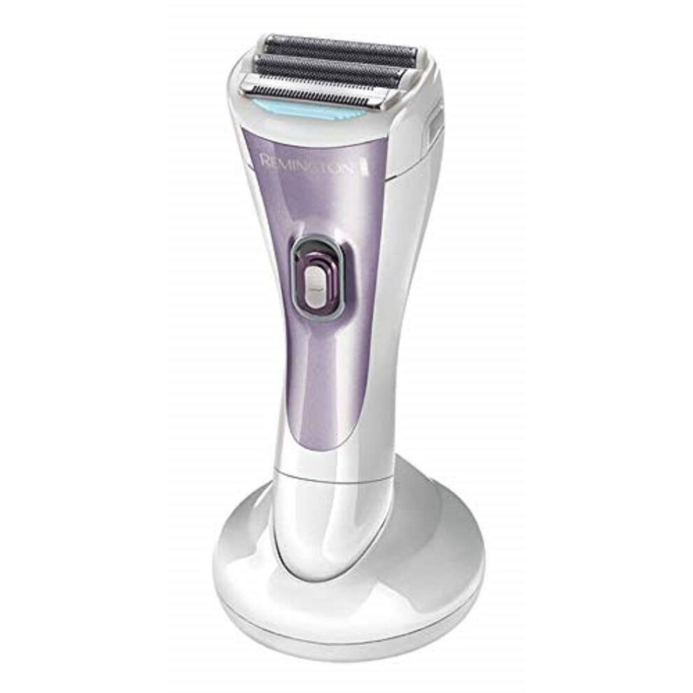 Remington Cordless Electric Lady Shaver for Women (Rechargeable, 30 Minute Usage, Wet & Dry, Showerproof, Moisturising Strip with Aloe Vera, Bikini A
