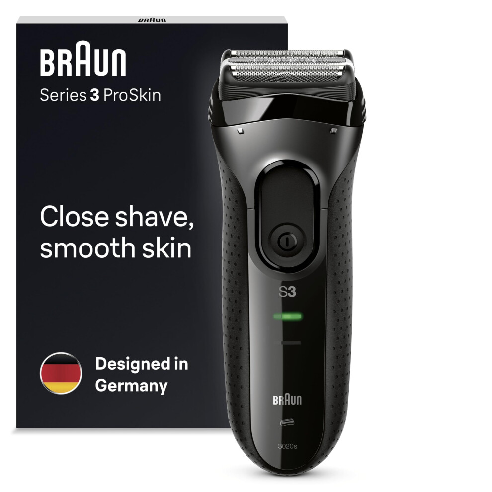 Braun Series 3 ProSkin Electric Shaver, Electric Razor for Men With Pop Up Precision Trimmer, Cordless, Wet and Dry, Close Shave, Gifts For Men, UK 2