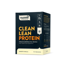 Vegan Protein Powders by Nuzest - Clean Lean Protein - Plant-Based Pea Protein Shake - Low Calorie & Low Carb - Gluten Free - Dairy Free (25g (Pack o