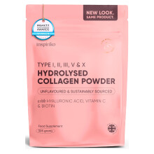 Multi Collagen Powder for Women - 10,000mg Type I, II, III, V & X Hydrolyzed Collagen Supplements for Women with Hyaluronic Acid, Vitamin C & Biotin