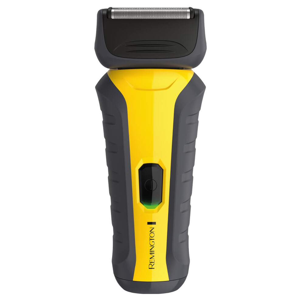 Remington Virtually Indestructible Wet & Dry Mens Electric Foil Shaver (100% Waterproof, Detail trimmer, 3 Day stubble styler guard, 60min usage, 2hr