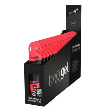 Torq Energy Gels - Strawberry Yoghurt Pack of 15 - Ultimate On The Go Quick Release Energy - 30g of Carbohydrates - Running/Cycling/Sports Gels - 5 K