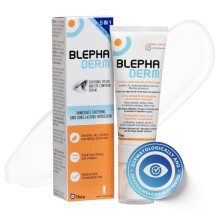 BLEPHADERM Soothing Eyelid and Eye Contour Cream - Soothes, Protects, Repairs, Moisturises And Reduces Puffiness - for sensitive, dry, irritated, sk