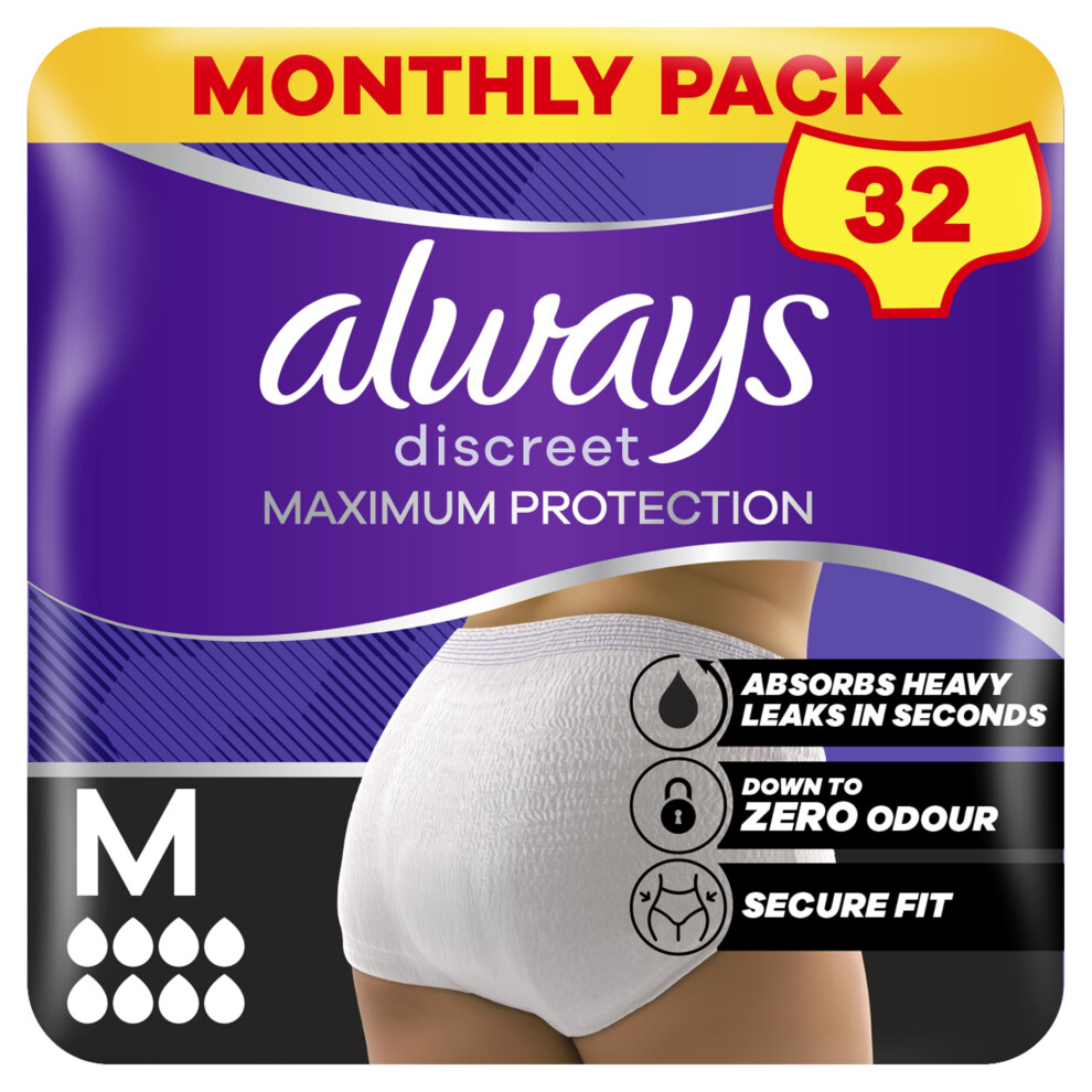 Always Discreet Maximum Protection M 4x8ct