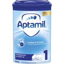 Aptamil Pronutra 1 - Initial Milk from Birth, With DHA, Lactose Only, Palm Oil, Baby Food, Milk Powder 800g (Pack of 6)