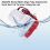 2000GPH Marine Water Bilge Pomp Dompelbaar Jacht Boot 12V rood 2