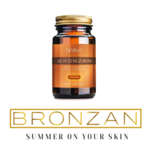 Bronzan Dr Viton 100% Natural and Organic sunless tanning 30 caps