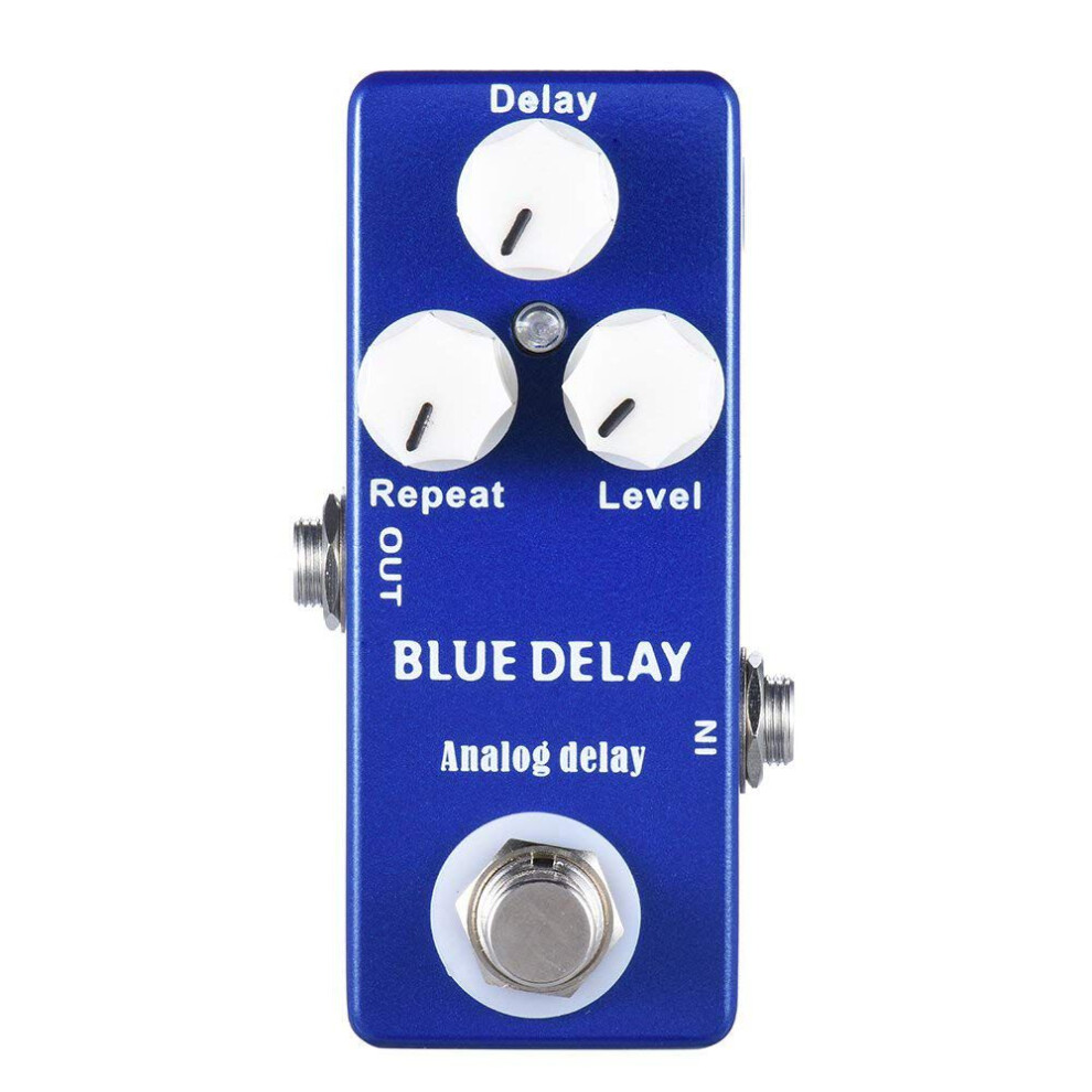 Pedale Effetto Chitarra Delay Mini True Bypass
