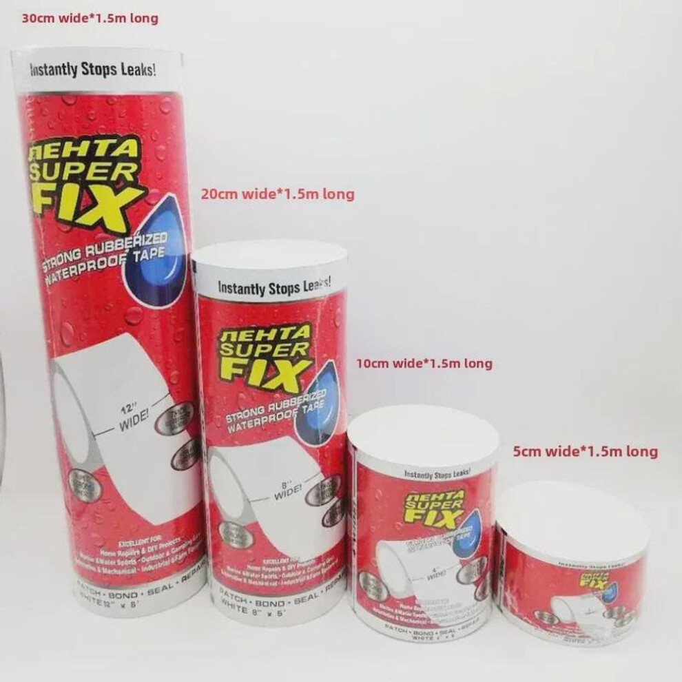 (Clear 5cm x 1.5m) 2024 Best-selling Waterproof Tape & Leak-proof Stickers - Popular On Douyin & Kuaishou