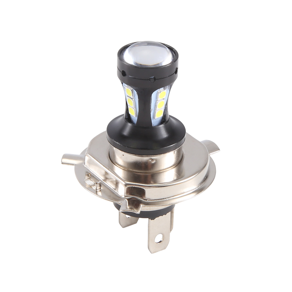 H4 Motorcycle 3030 Led Hi-Lo Beam Head Lamp Bulb 6500K 12-24V Light 4852404149986