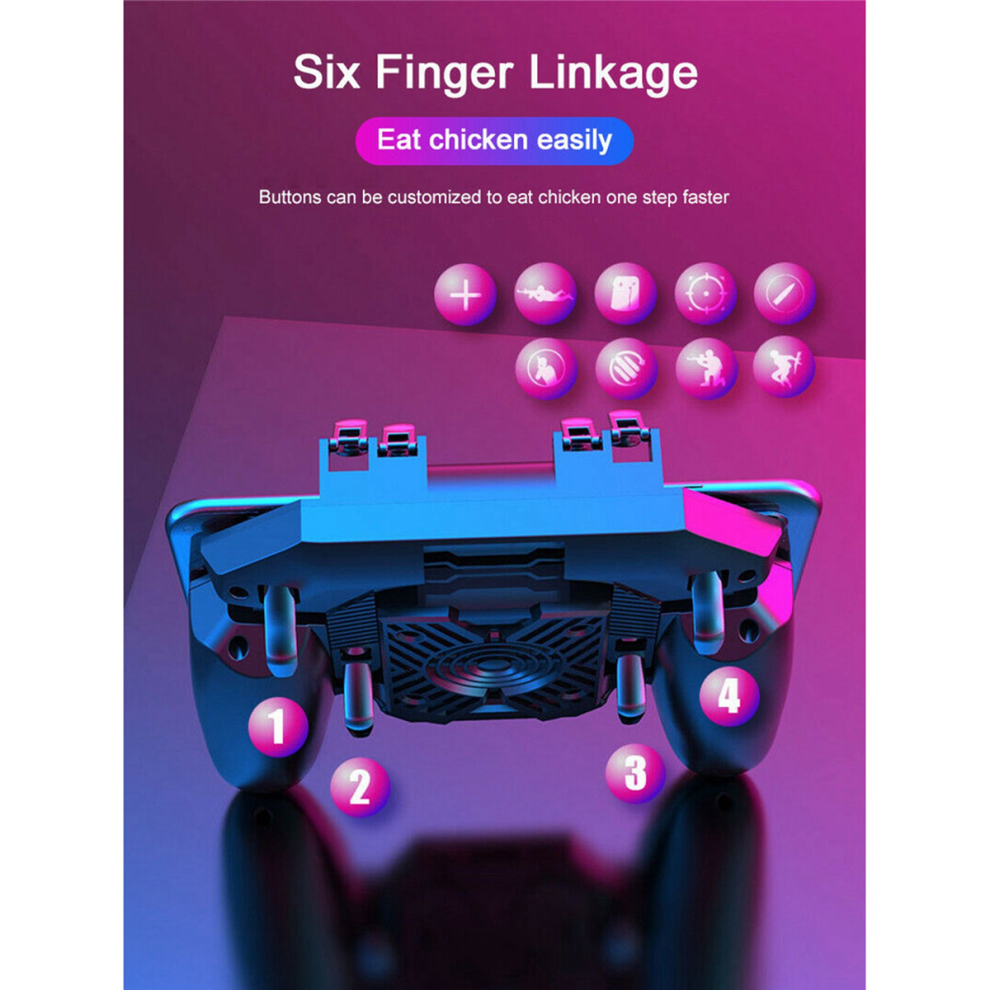 Memo Dl88 Gamepad For Pugb Game Controller Joystick Phone Radiator Semiconductor Trigger 4852404152160