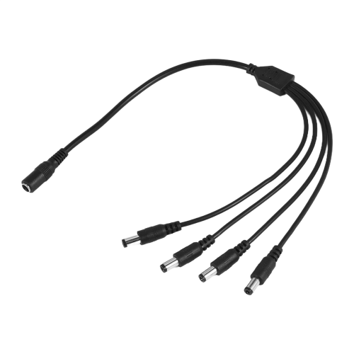 1 tot 4 DC-voeding 4-poorts splitteradapteradapterkabel CCTV-camera 2