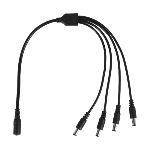 1 tot 4 DC-voeding 4-poorts splitteradapteradapterkabel CCTV-camera 1