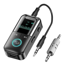 Bluetooth 5.4 Sender Empfänger Drahtloser Aux-Adapter für TV/Flugzeug/Auto/HiFi/Lautsprecher mit Audio