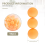 50- Pack Premium Pong Balls Advanced Training Table Ball Seamless Orange 9