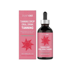 Drinkable Sunless Tanning Drops Oral Drink Tanning for Face & Body, Sunless Tanner Drops Melanin Booster