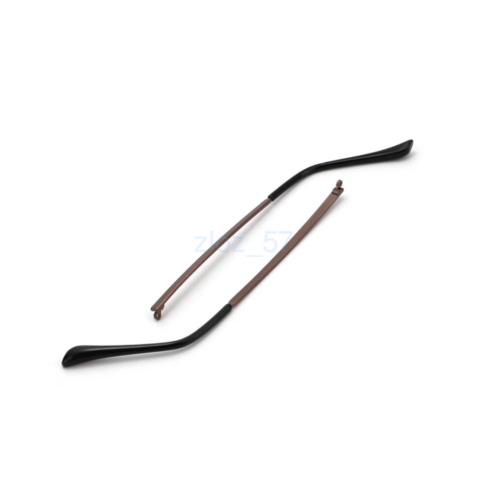 (Coffee) 1pair Replacement temple arms glasses frames Universal temple arms