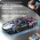 (Static Version)Cyberpunk Lamborghini ferngesteuertes Auto Modellbausteine mit Beleuchtung 3