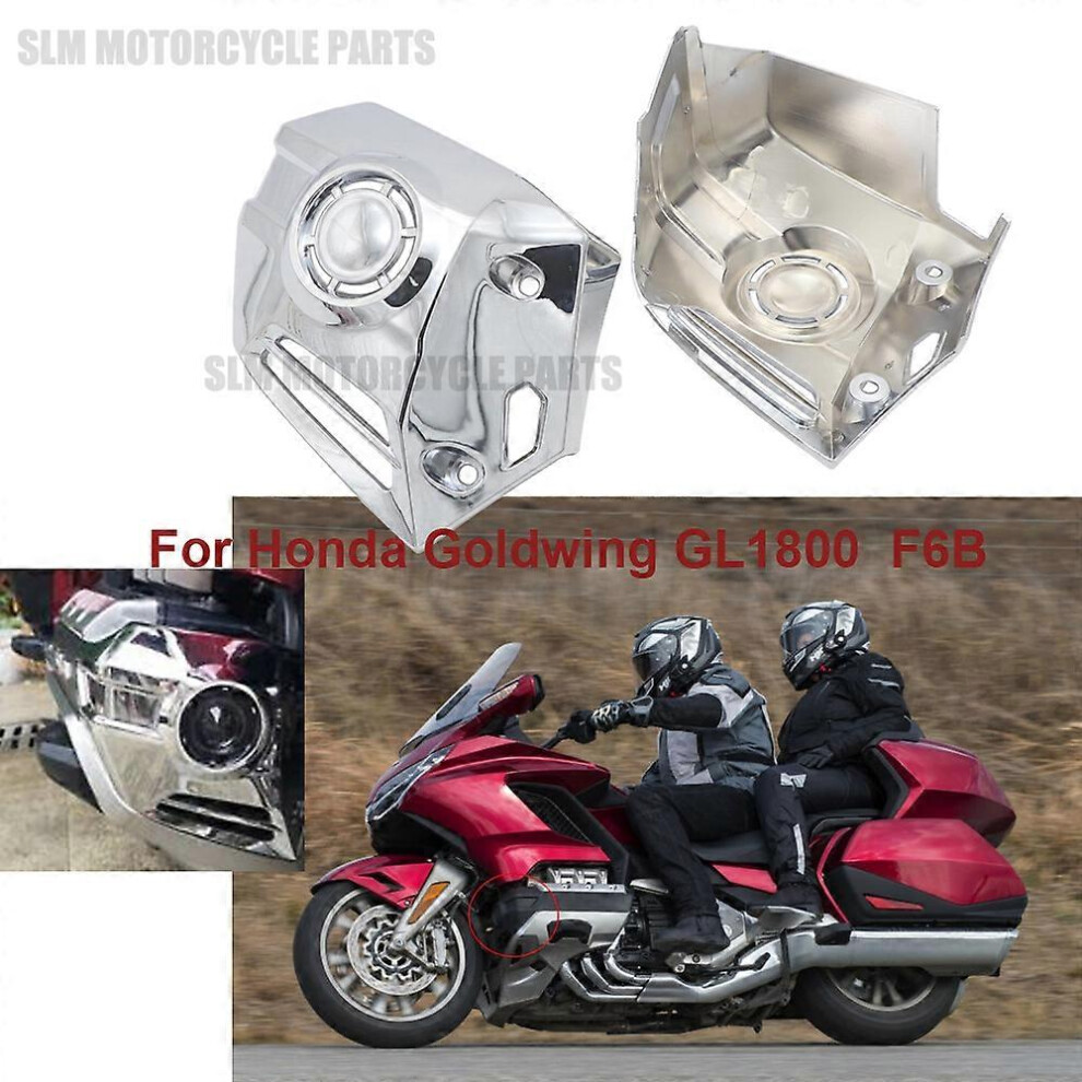 (As Show, One Size) For Honda Goldwing Gl 1800 Motorcycle Chrome Pair Lower Cowl Covers 2018 2019 2020 4909775794830