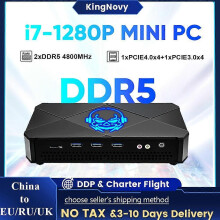 (i5-1240P 1250P, 8G DDR5 500G PCIe4.0) Kingnvoy 12th Gen I7 1280p Mini Pc 14cores 20 Threads 2*ddr5 Max 64gb 4800mhz Pcie4.0 Ssd Mini Gamer Computer 3x4k Uhd Nuc Wifi6