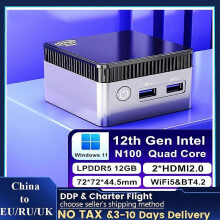 (N5105 8GB DDR4, 2TB SSD) Mini Pc Pocket 12th Gen Alder Lake N100 N5105 Quad Core 12gb Ddr5 4800mhz Max 2t Ssd Gaming Computer Win11 2x4k Htpc Wifi Bt4.2