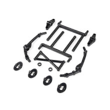(As show, One size) Car Body Bracket Kit Frame Shield Fit compatible with 1/5 HPI Baja 5B 5T SC