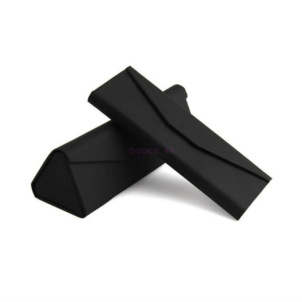 (Black) Portable Hard Glasses Box Eyeglass Case Sunglasses Eyewear Protector Boxs