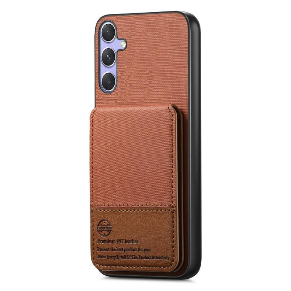 (Brown) Case For Samsung Galaxy A16 Shockproof Rfid Blocking Wallet Leather Case Brown 764563535125