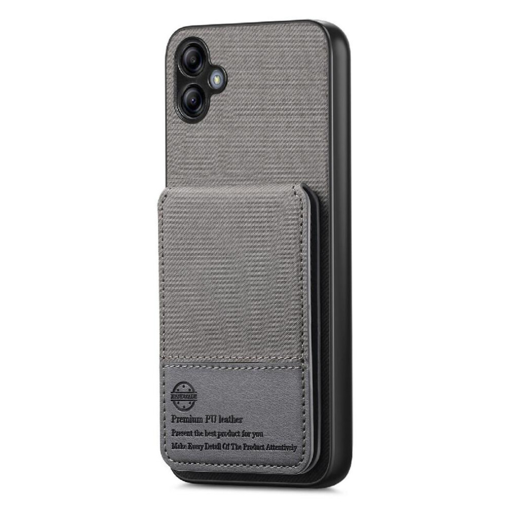 ( ) Case For Samsung Galaxy A04e Rfid Blocking Wallet Shockproof Leather Case Gray 764563535255