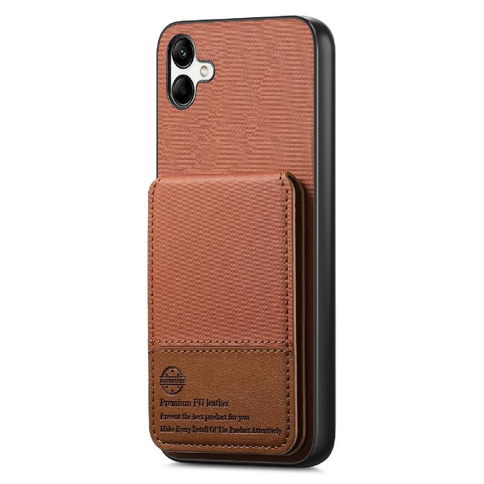 (Brown) Case For Samsung Galaxy A04 Leather Case Shockproof Wallet Rfid Blocking Brown 764563535330