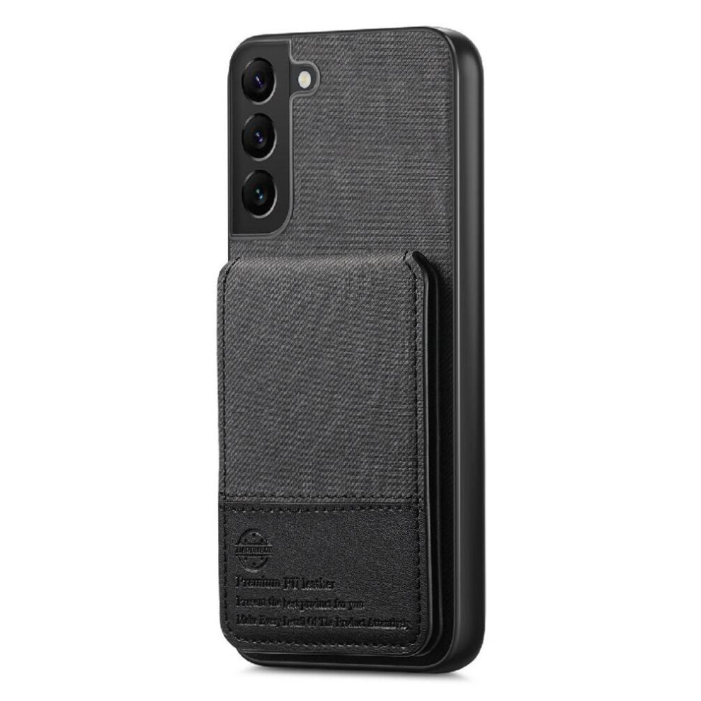 (Black) Case For Samsung Galaxy S22 Wallet Leather Case Shockproof Rfid Blocking Black 764563535644